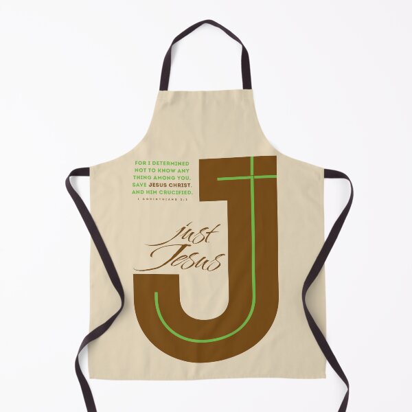 Item preview, Just JESUS (1Corinthians 2:2) designed and sold by square1studio.