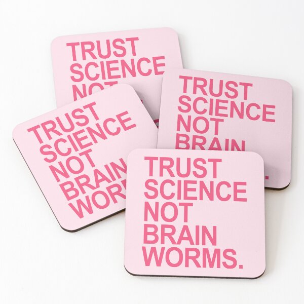 Item preview, Trust Science NOT Brain Worms (pinky peach) designed and sold by Thelittlelord.
