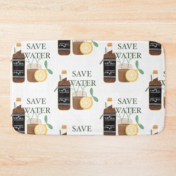 Item preview, Drink smart, Save Water designed and sold by SugarRuch.