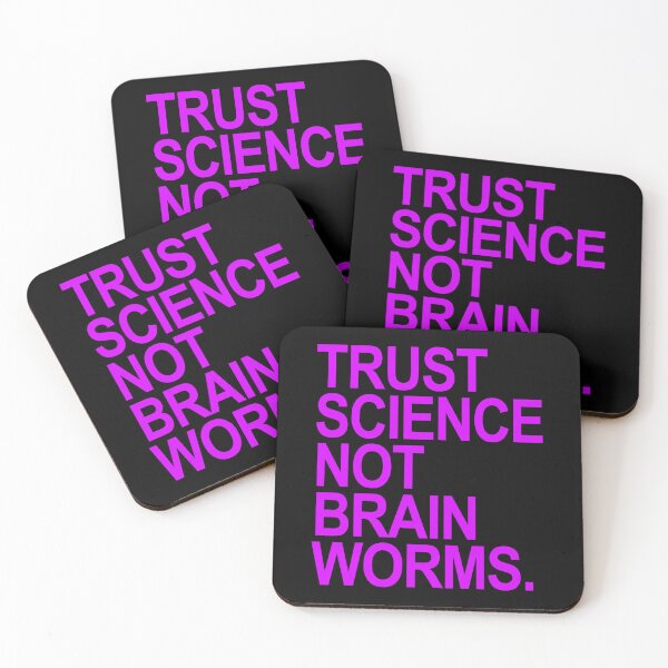 Item preview, Trust Science NOT Brain Worms (violet) designed and sold by Thelittlelord.