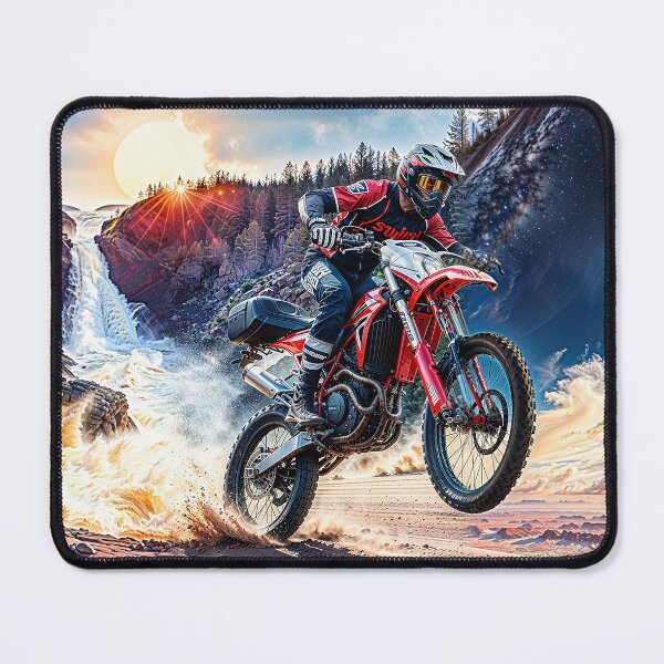 Item preview, Motocross Fantasy Art designed and sold by Skye Ryan-Evans.