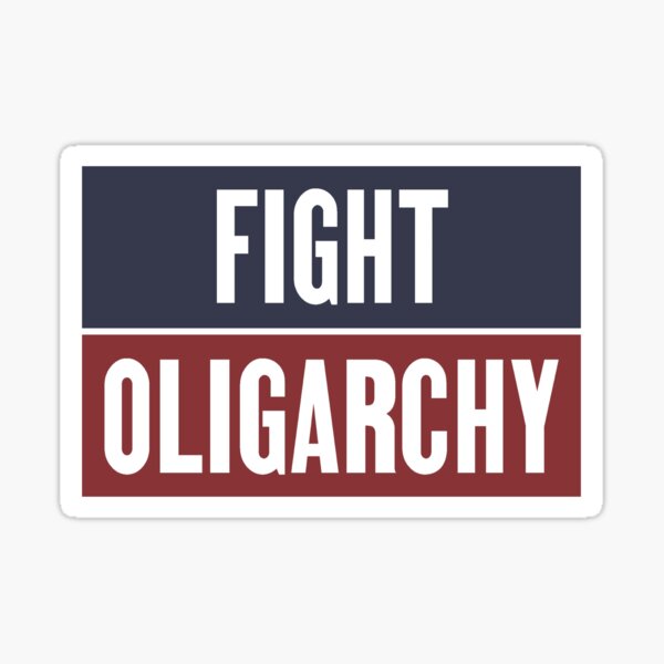 Vista previa del artículo con la obra «Lucha contra la oligarquía», diseñado y vendido por RosiePinkk.
