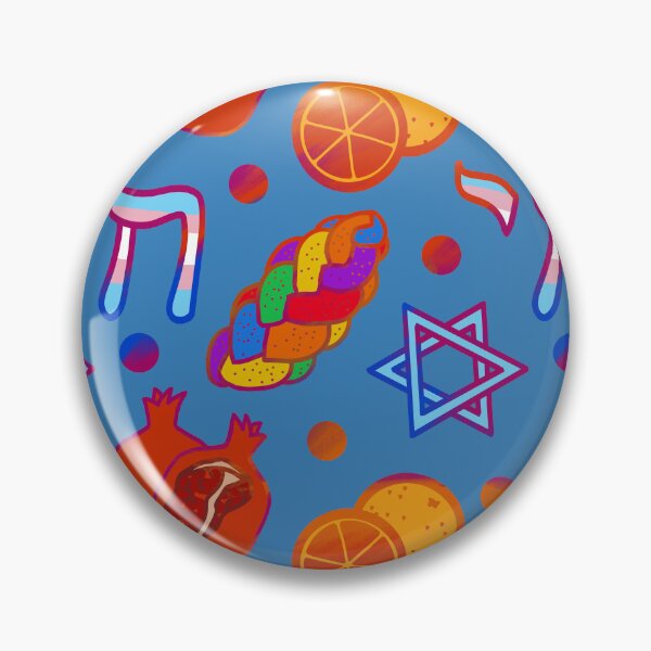 Item preview, Queer Jewish Pride 2025 (5, Blue Tile) designed and sold by PeaceforIsrael.
