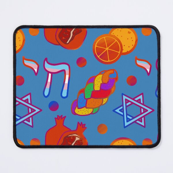 Item preview, Queer Jewish Pride 2025 (5, Blue Tile) designed and sold by PeaceforIsrael.