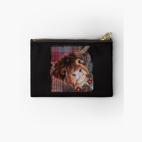 Item preview, Highland cow, scotish tartan, cattle,  designed and sold by NessArtByEwa.