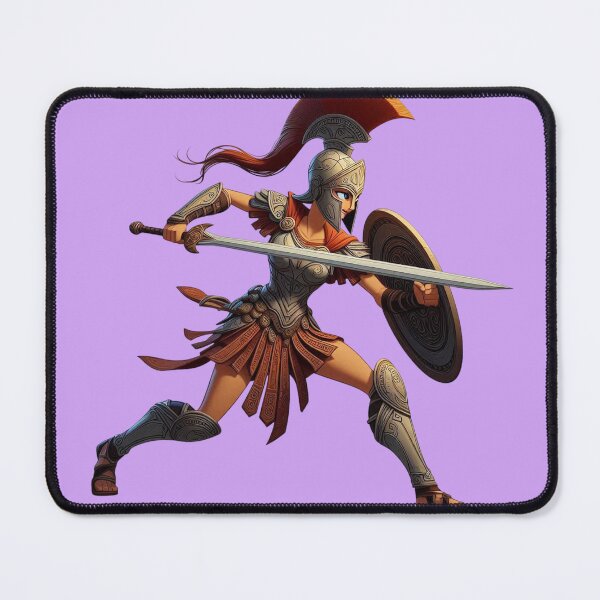 Item preview, Dynamic Female Warrior Design for Striking Products designed and sold by Epick7.