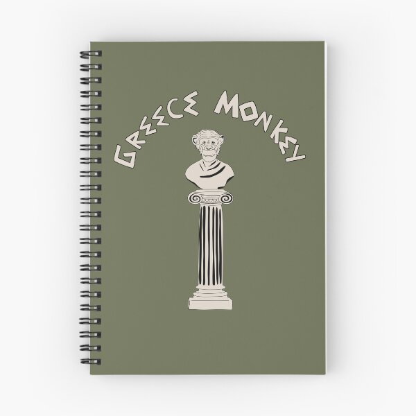 Item preview, Greece Monkey designed and sold by awkwarddesignco.