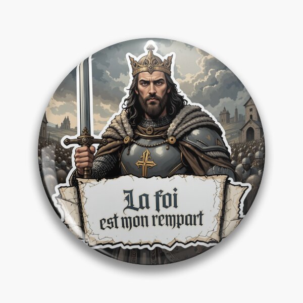 Item preview, Sigebert III - Faith is my stronghold designed and sold by Rambarde-Knight.