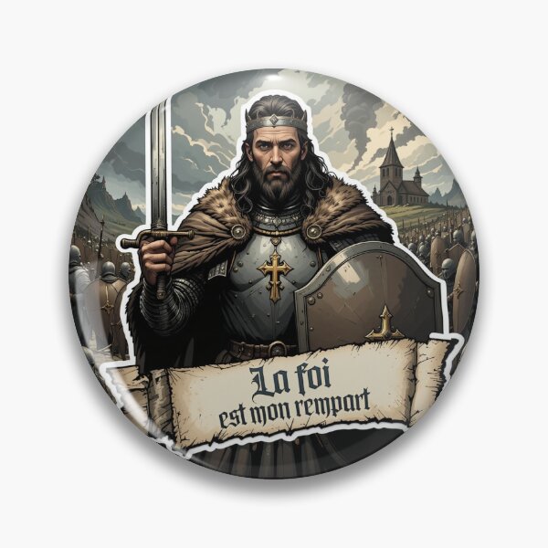 Item preview, Sigebert III - Faith is my stronghold designed and sold by Rambarde-Knight.