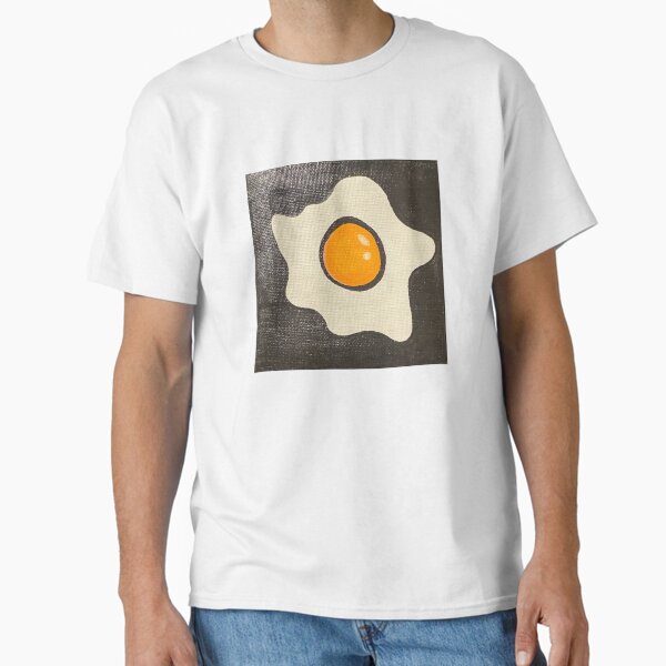 Item preview, Fried Egg on Black Background designed and sold by ByJoieRey.