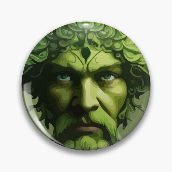 Item preview, Contemporary Pagan Celtic Greenman designed and sold by taiche.