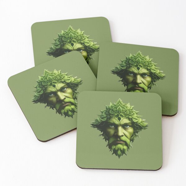 Item preview, Contemporary Pagan Celtic Greenman designed and sold by taiche.