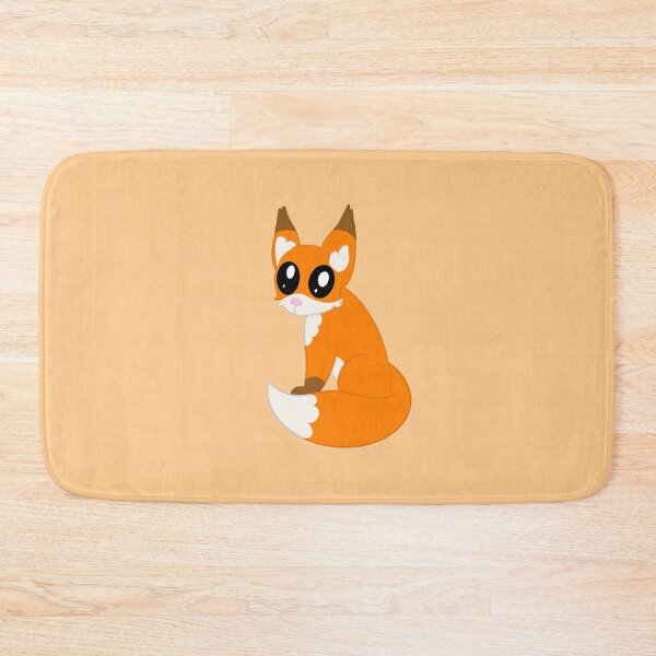 Item preview, Little fox (orange background) designed and sold by CreationsByFey.
