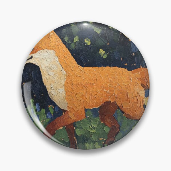 Item preview, Fox | Post-impressionist painting style designed and sold by ComicsFactory.