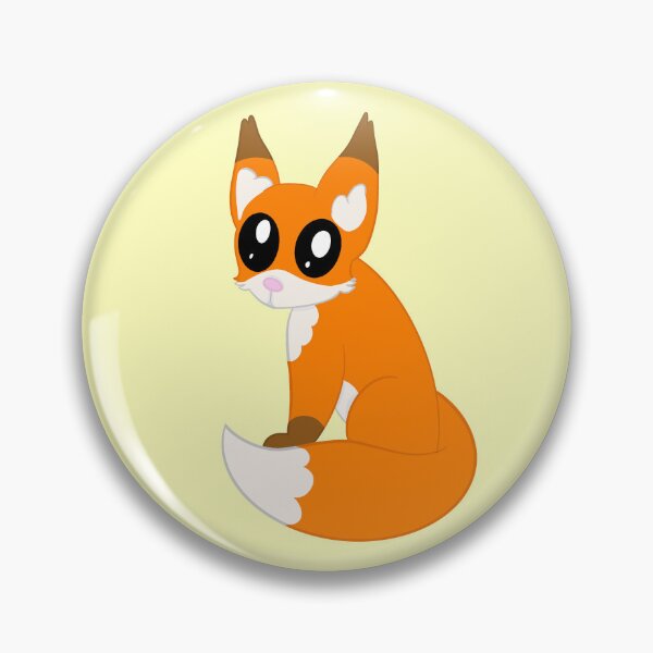 Item preview, Copy of Little fox (yellow background) designed and sold by CreationsByFey.