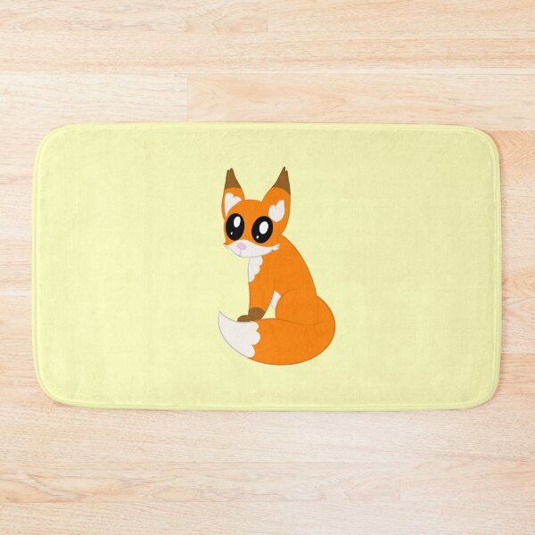 Item preview, Copy of Little fox (yellow background) designed and sold by CreationsByFey.