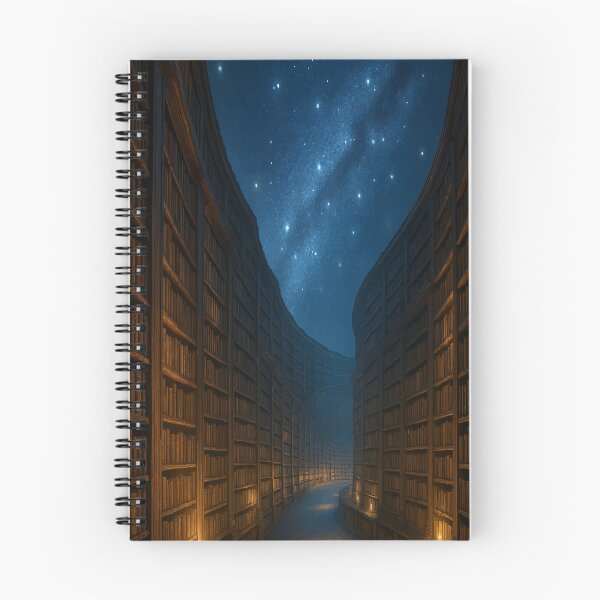 Item preview, Library of Stars: Infinite Knowledge designed and sold by AbstractAnom.