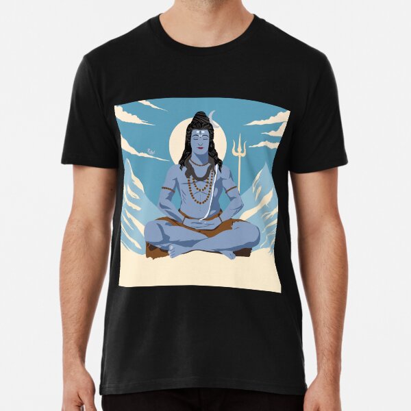 Item preview, Shiva the Yogi | Divine Serenity designed and sold by ritesh-digify.