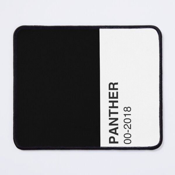 Item preview, Panther Movie Black Colour Swatch - Full Width designed and sold by The Colourful Game.