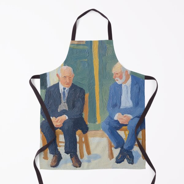 Item preview, Francis Crick and James Watson | Post-impressionist painting style designed and sold by ComicsFactory.