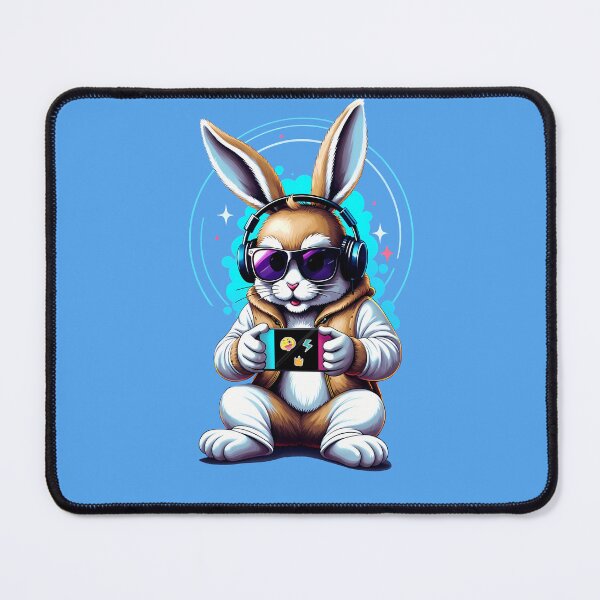 Item preview, Happy Easter Day Bunny Video Game Bunny Eggs designed and sold by Dot1001.