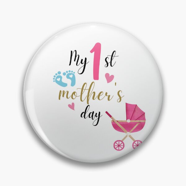 Item preview, My 1st Mother’s Day - first time mommy tee or mother’s day’s tee designed and sold by woahGoatiz2lit.