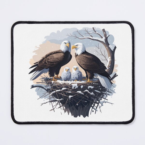 Item preview, Jackie And Shadow Bald Eagle designed and sold by AniArtPL.
