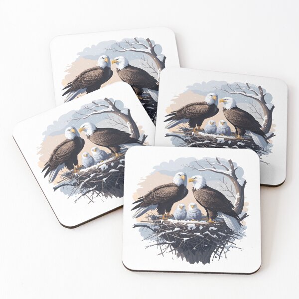 Item preview, Jackie And Shadow Bald Eagle designed and sold by AniArtPL.