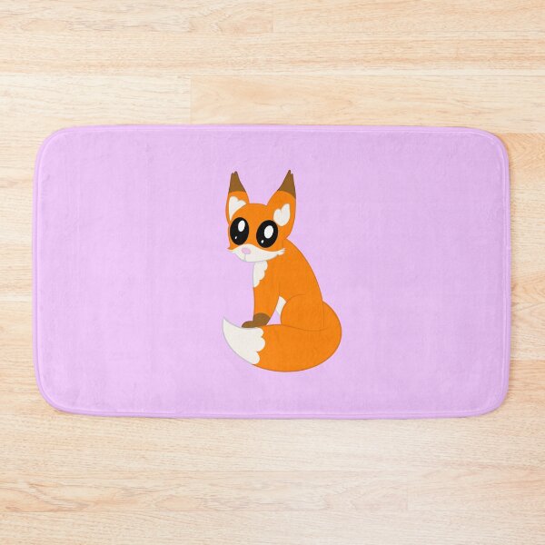 Item preview, Little fox (purple background) designed and sold by CreationsByFey.
