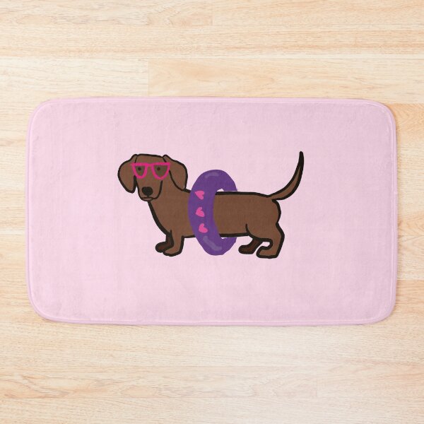 Item preview, Cute Summer Ready Dachshund - Dog Lovers Pool Ready designed and sold by ScarletGiraffee.