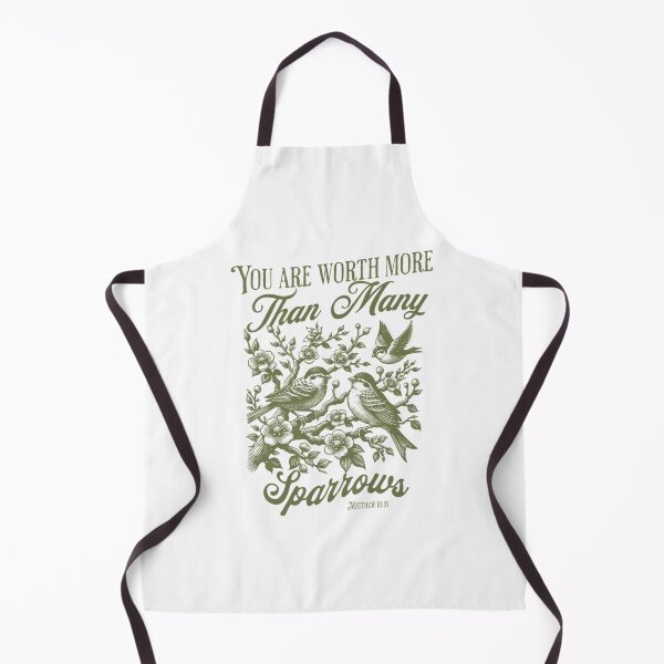 Item preview, You are Worth More than Many Sparrows designed and sold by Sherry Scott Designs.