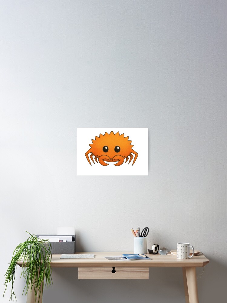 Thumbnail 2 von 3, Poster, Ferris, die Rostkrabbe designt und verkauft von wetcatdev.