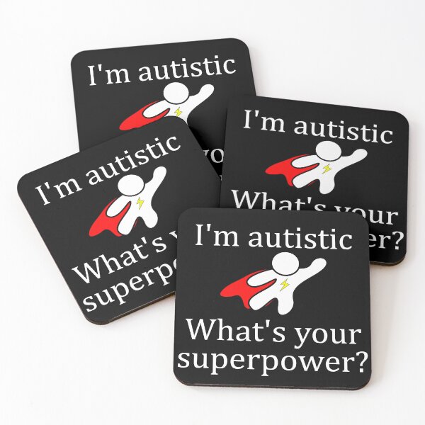 Item preview, I'm Autistic. What's your Superpower? Autism Design designed and sold by DoingMaths.