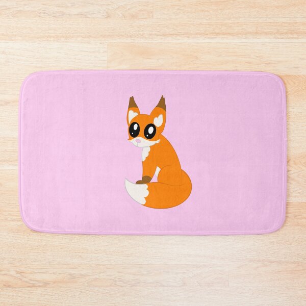 Item preview, Little fox (pink background) designed and sold by CreationsByFey.