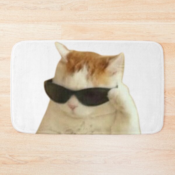 Item preview, Cool cat with glasses designed and sold by TkcArts.