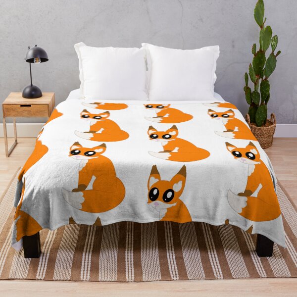 Item preview, Little fox (white background) designed and sold by CreationsByFey.