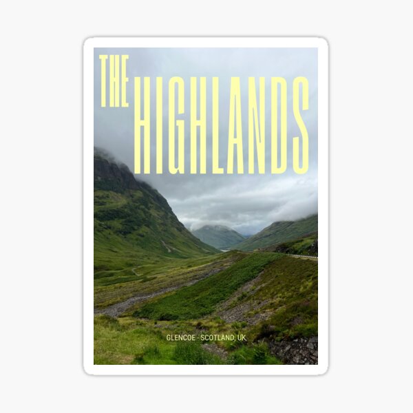 Item preview, the highlands poster designed and sold by lillieeparkerr.