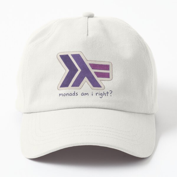 Item preview, Haskell "Monads am i right?" designed and sold by wetcatdev - Programmer Drip & more.