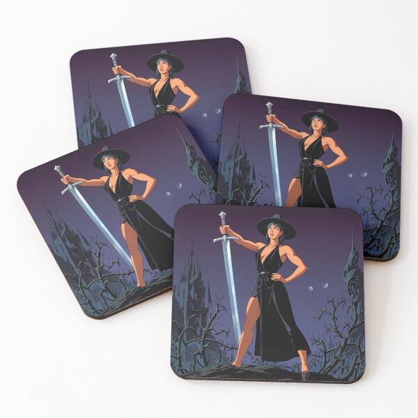 Item preview, Vampire Hunter woman cool Dracula hunter female warrior art designed and sold by Vintage Designs +.