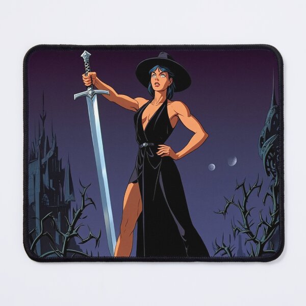 Item preview, Vampire Hunter woman cool Dracula hunter female warrior art designed and sold by Vintage Designs +.
