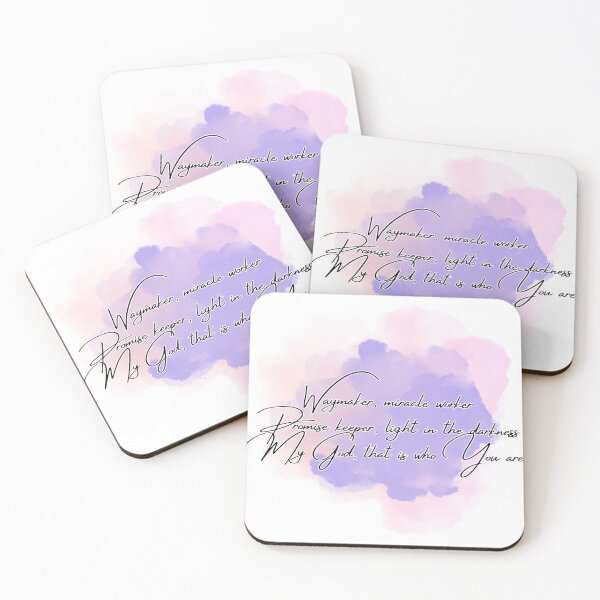 Item preview, Waymaker, miracle worker, Promise keeper, light in the darkness  designed and sold by SacredSoulCraft.