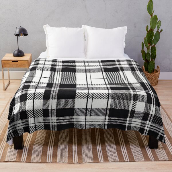 Item preview, Black and White Plaid Pattern designed and sold by Myra365Art.