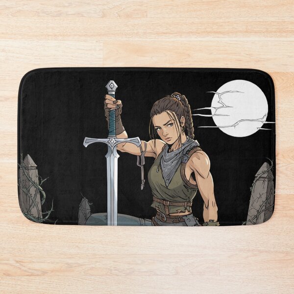 Item preview,  Vampire Hunter woman cool Dracula hunter female warrior art designed and sold by Vintage Designs +.