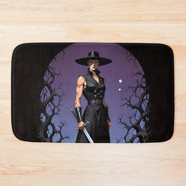 Item preview, Vampire Hunter woman cool Dracula hunter female warrior art designed and sold by Vintage Designs +.