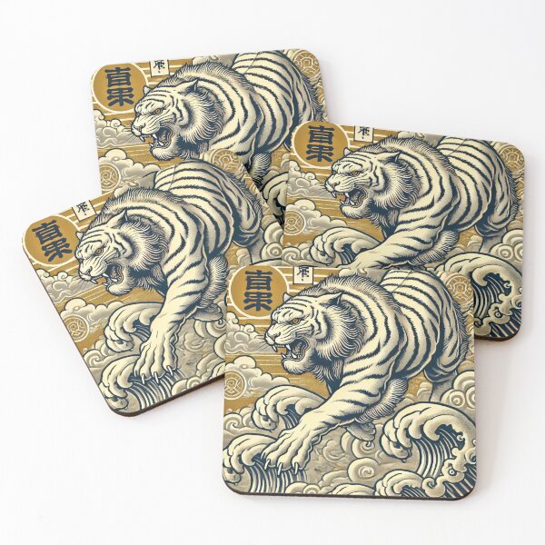 Item preview, Byakko – The White Tiger of the West designed and sold by Wearablestore.
