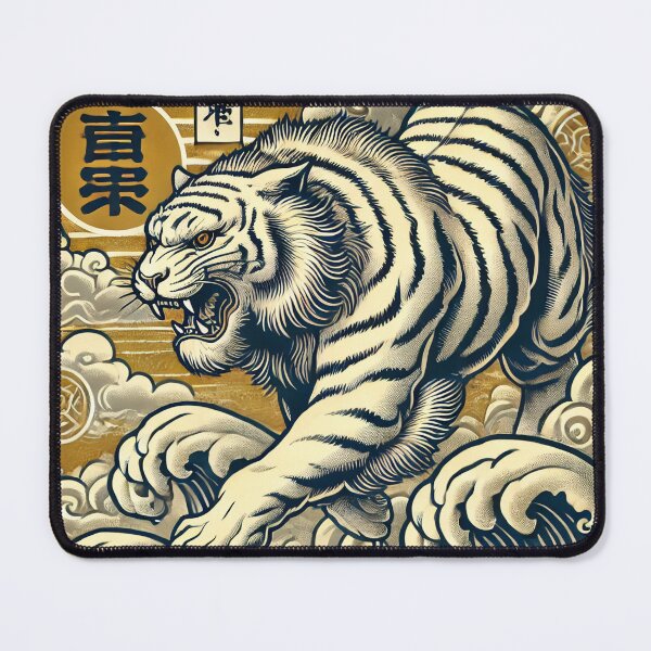 Item preview, Byakko – The White Tiger of the West designed and sold by Wearablestore.