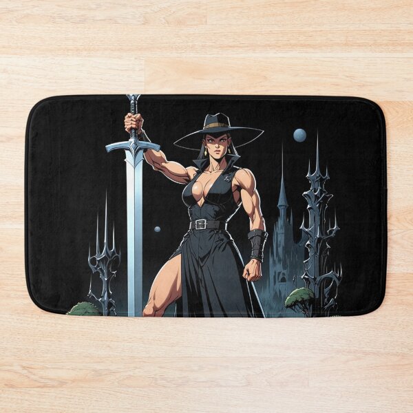 Item preview, Vampire Hunter woman cool Dracula hunter female warrior art designed and sold by Vintage Designs +.