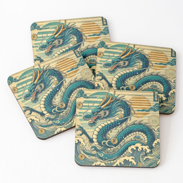 Item preview, Seiryuu – The Azure Dragon of the East designed and sold by Wearablestore.