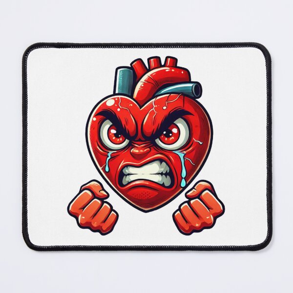 Item preview, Angry Heart About to Explode designed and sold by Moonrock Design.