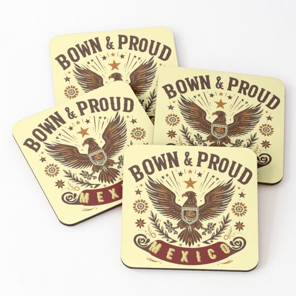Item preview, Brown & Proud Mexico Eagle - Vintage Distressed Design designed and sold by My-Hoodies.